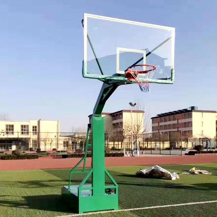 广场可移动篮球架厂家星翼体育器材户外健身器材活动篮球架