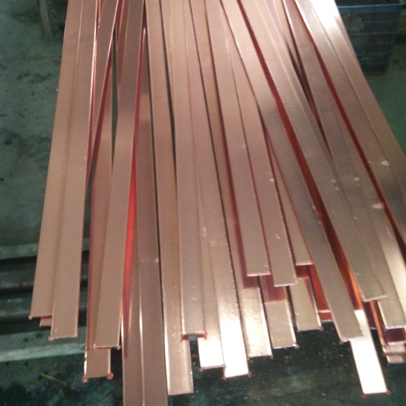 雷缰科技安全60*5铜包钢接地铜覆钢扁铁公司