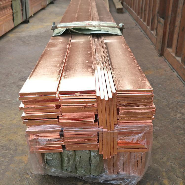 雷缰科技安全60*5铜包钢家用铜覆钢扁钢生产