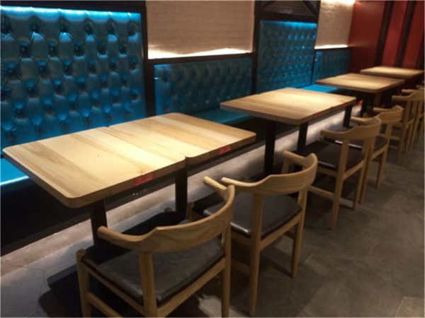 定做M03川菜馆餐桌椅体现中式风情和地域特点