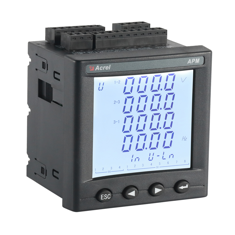 以太网接口供电质量分析安科瑞APM800/MCE多功能电表0.5S级RS485