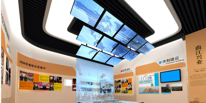 安徽办公室企业展厅搭建 向迈广告供应