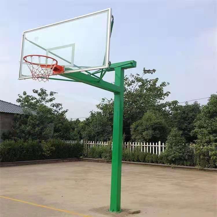 固体式篮球架星翼体育电动仿液压式成人篮球架