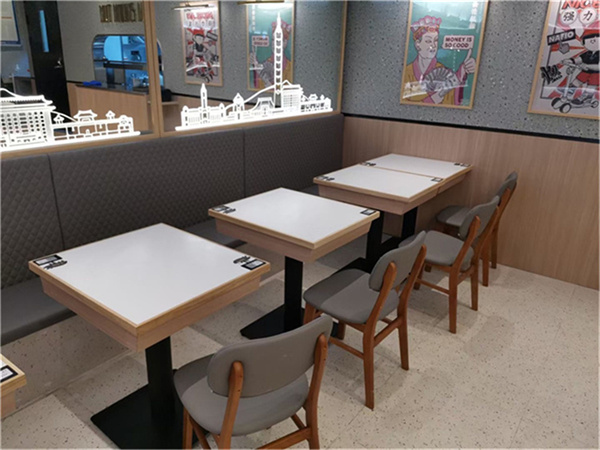 领汉家具ME川菜馆餐桌椅设计合理摆放方案