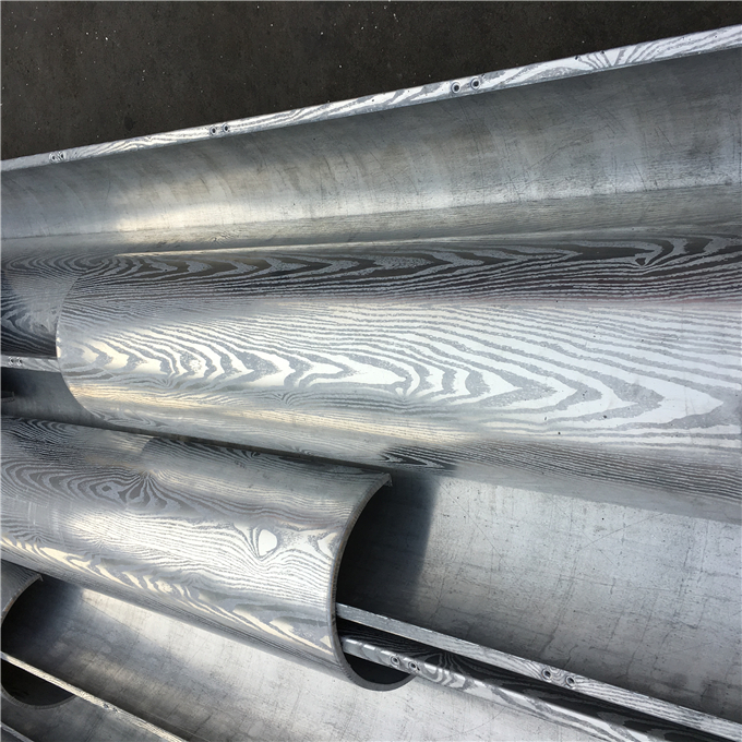 地铁站弧形铝单板工程承包 弧形铝板包柱 实力生产厂家