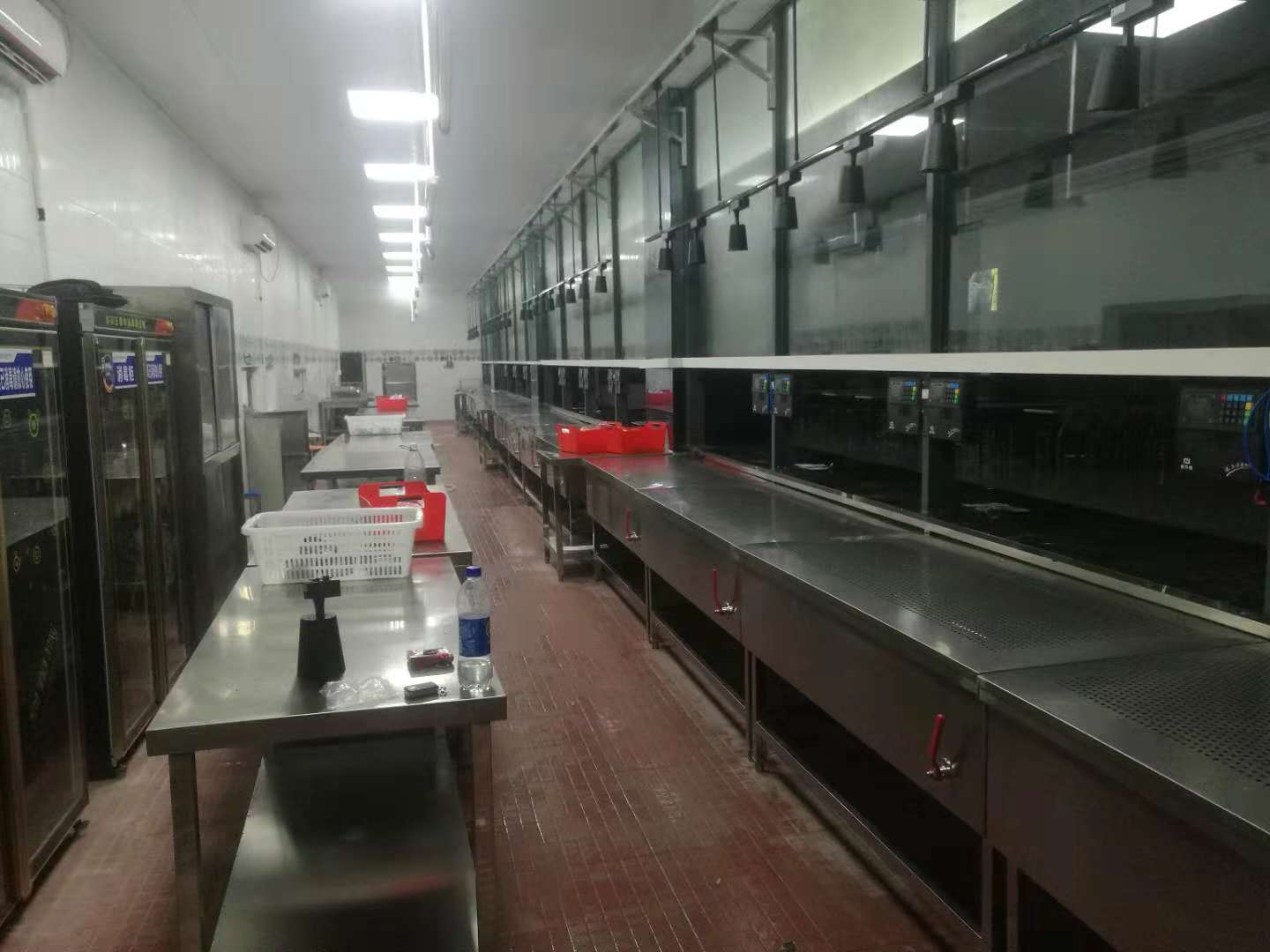 广州广旭酒店商用厨房设备厂家设计安装大型酒楼厨房工程
