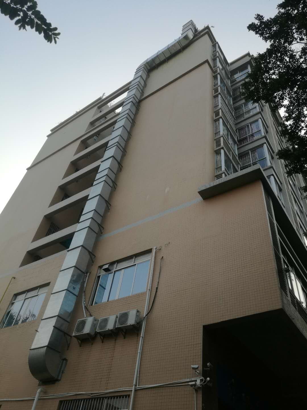 长沙市广旭酒店商场大厦白铁通风工程设计新风排烟系统工程厂家