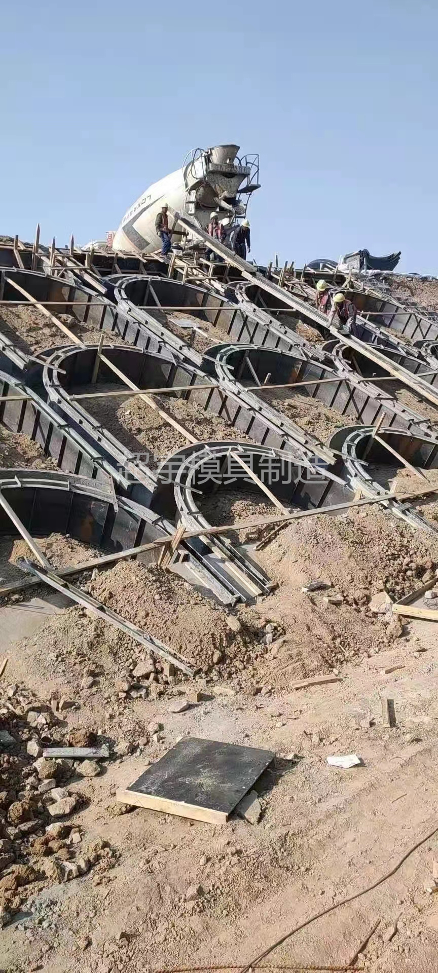 北京高速护坡钢模具定制