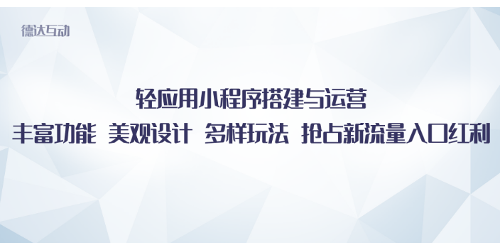 上海企业三合一建站 欢迎咨询 北京德达互动咨询供应