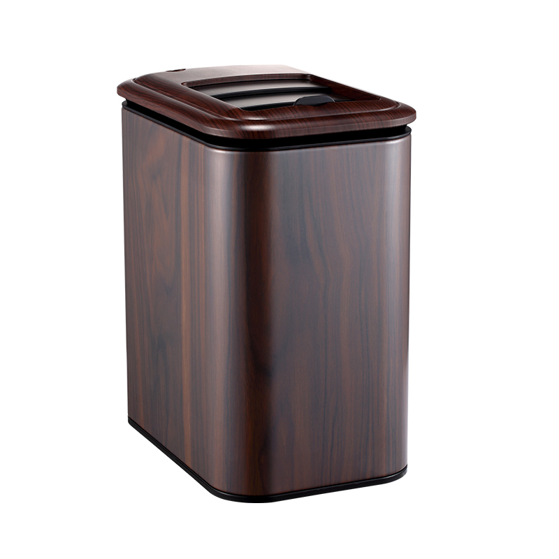 智能语音提示茶渣桶家用大容量不锈钢废水桶办公室茶桌排水桶