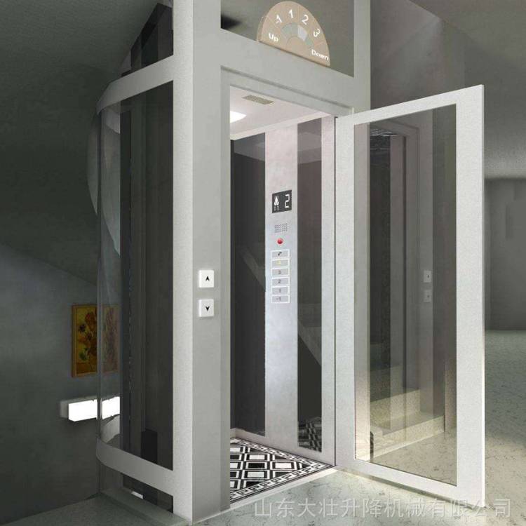 家用私人电梯定制阁楼简易小型二三四层室内外升降机