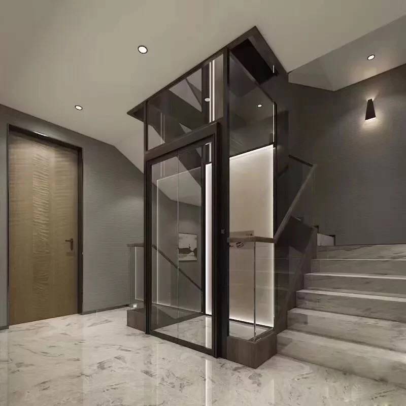 定做家用电梯 二三层自建房别墅简易液压升降机
