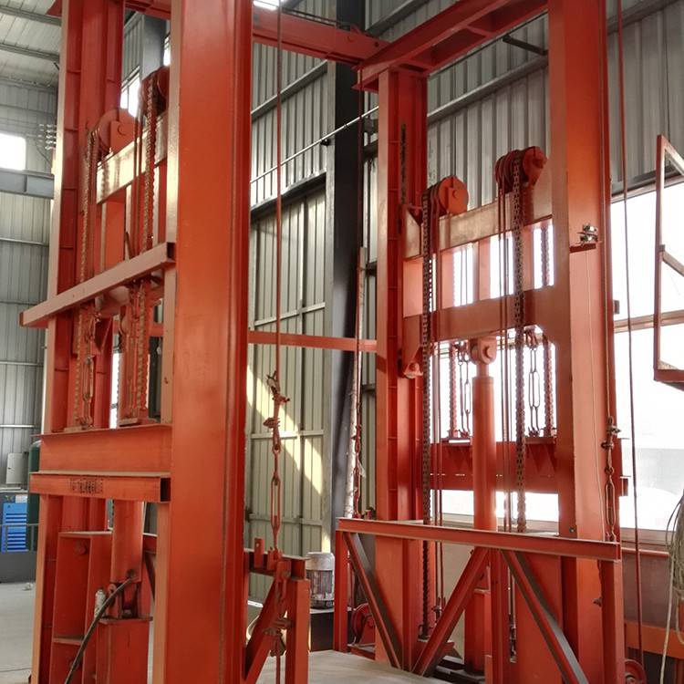 导轨式升降货梯 二三层车间仓库多种用途简易升降机