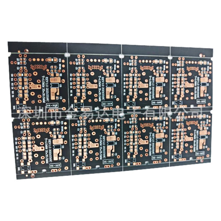 金易达PCB打样加急批量制作印制线路板双层板4层板SMT贴片BOM配单