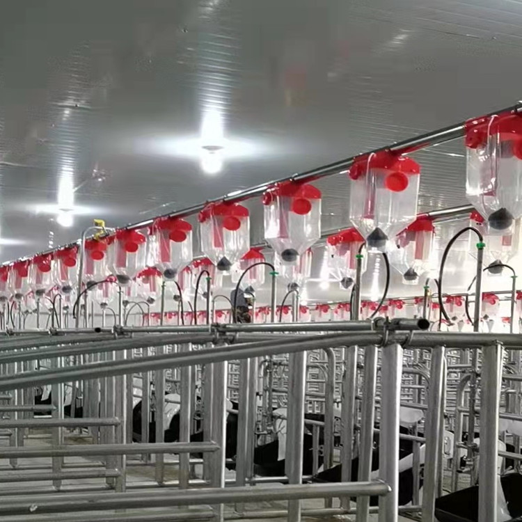 养猪场自动化料线赛盘绞龙输送料线智能化养殖设备
