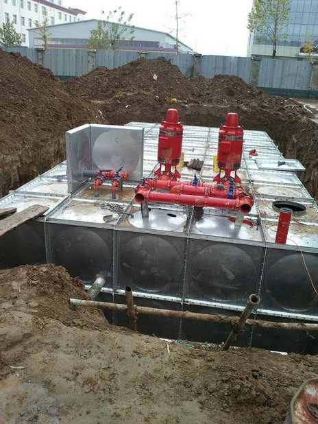 地埋式箱泵一体化 黄南地埋式消防水箱厂