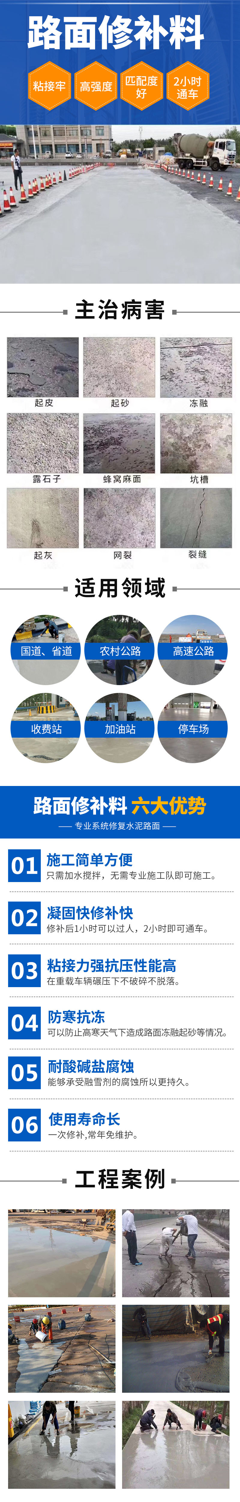 c40高强聚合物修补砂浆