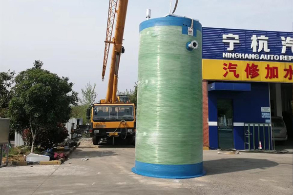 岳阳华容一体化玻璃钢预制泵站生产厂家