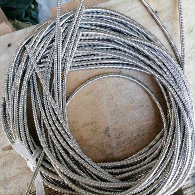 单扣不锈钢线缆保护管 内径6mm穿线金属蛇皮管厂家价格