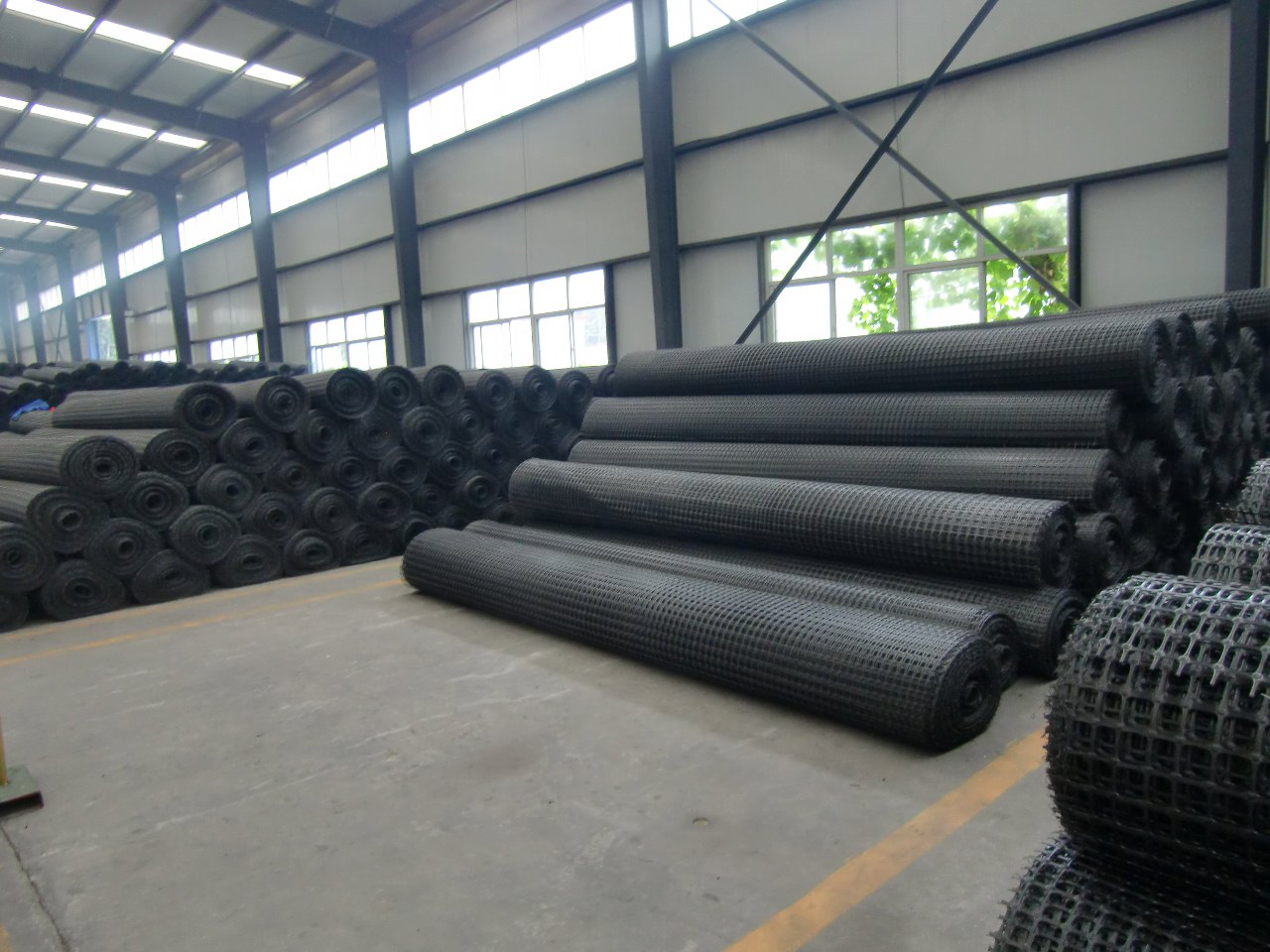湖南厂家供应玻纤土工格栅 单向双向格栅土工格栅护坡路基塑料网