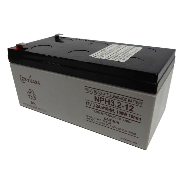 日本GS YUASA蓄电池NPH3.2-12 12V3.2AH电瓶精密仪器 /UPS内置 /消防用
