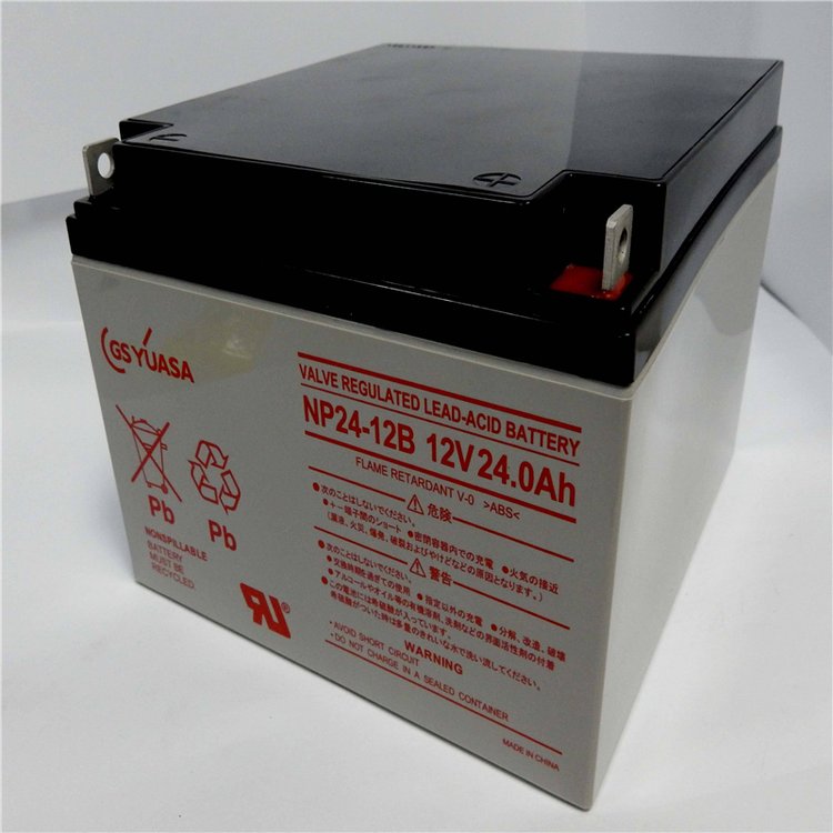 日本GS YUASA蓄电池NP24-12B 12V24AH电瓶精密仪器 /UPS内置 /消防用