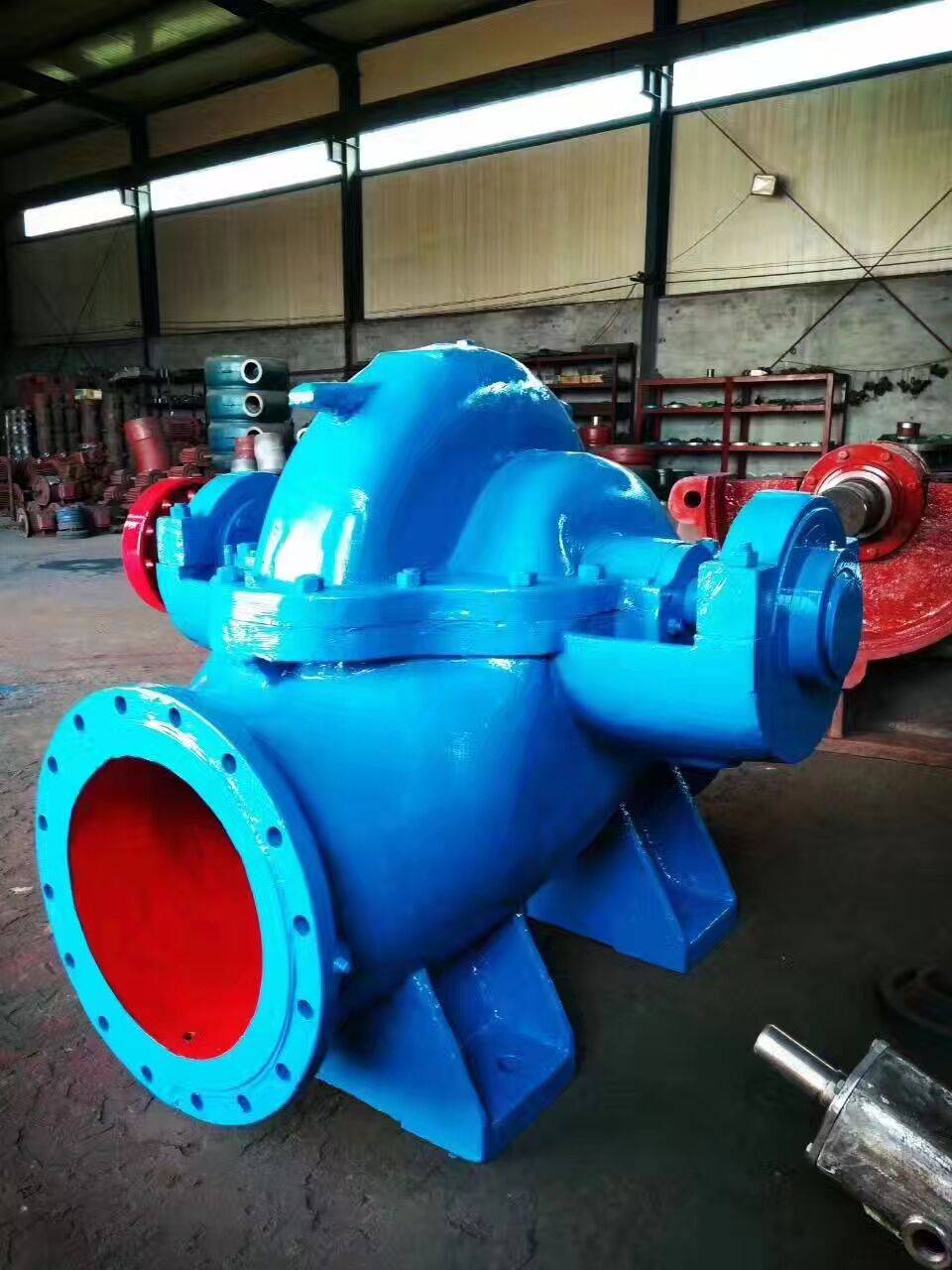 盛杰供应离心泵SH双吸泵农田灌溉抽水泵给排水排涝柴油机大流量高扬程中开双吸泵