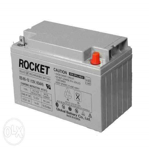 ROCKET蓄電池ES65-12 12V6H規格及參數說明