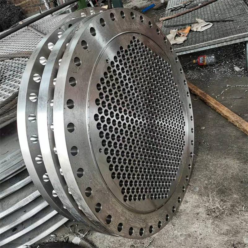 固定管板式换热器 管板 除水雾折流板 密封介质作用的圆钢