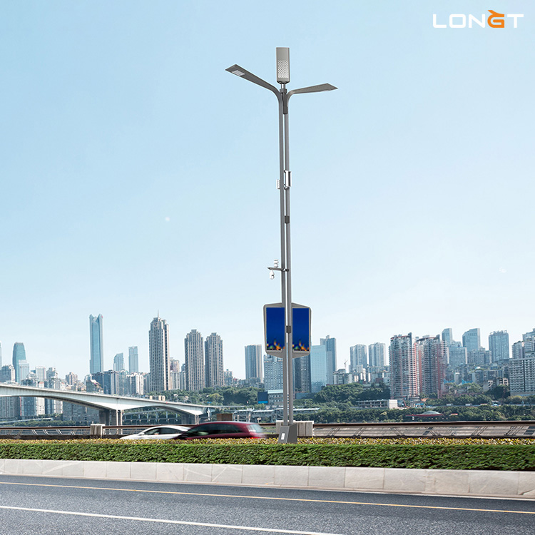 喀什地区道路照明工程 5G智慧灯杆 LED路灯