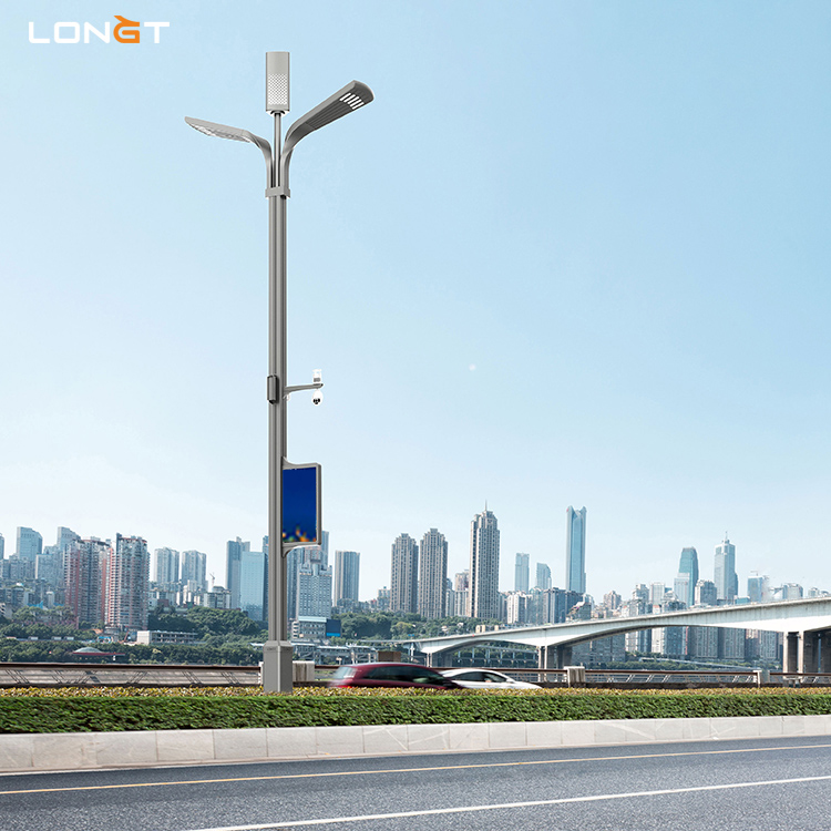 臨　縣路燈綜合桿 城市智慧共桿-城市路燈節能改造方案