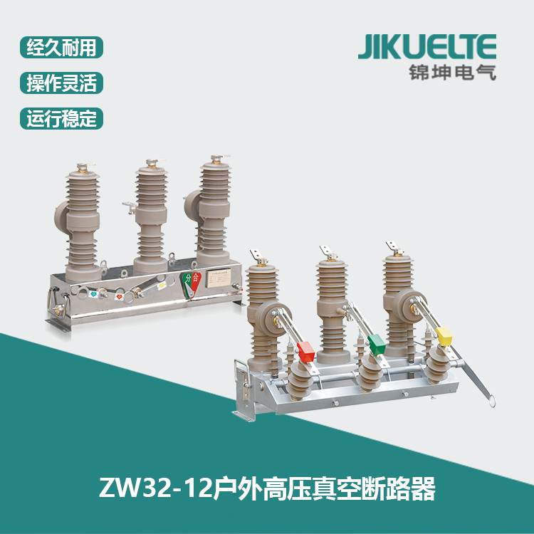 直推真空断路器 户外高压真空断路器 ZW32-12MG/630A 永磁真空断路器带隔离 中国供应商