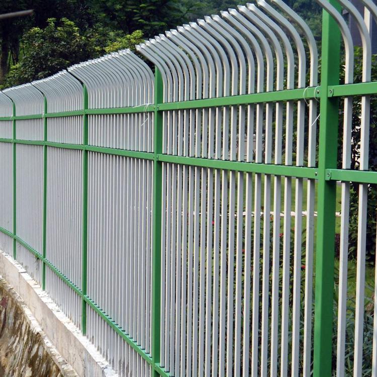 穿插组装式防腐防晒安全防护小区锌钢护栏生产厂家优兴