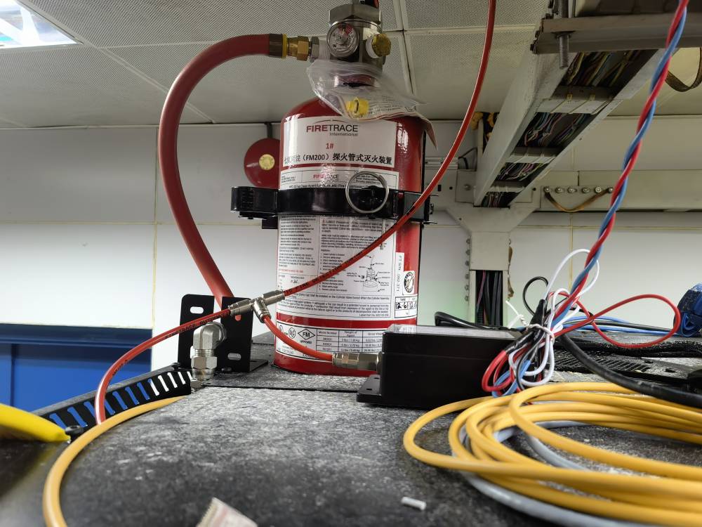供应FM认证探火管式灭火装置 美国FIRETRACE间接式七氟自动灭火装置