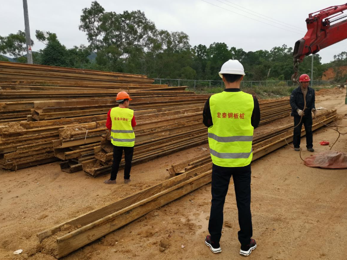 冷弯型钢板桩厂家 深圳市宏泰钢板桩工程供应