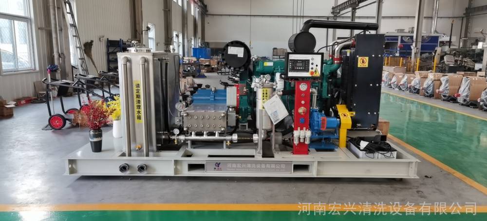化工厂冷凝器管束高压清洗机 柴油防护式管道疏通机HX-2503