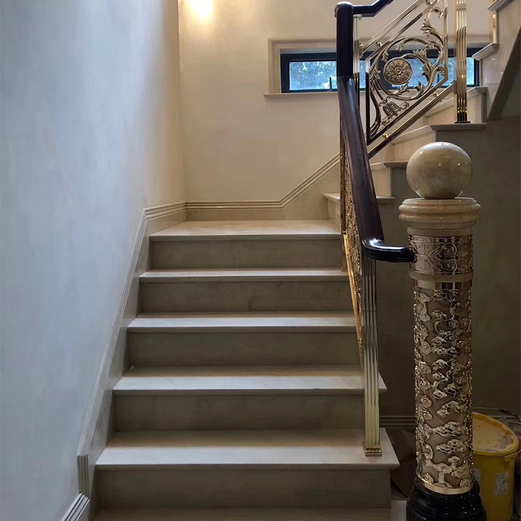 哈尔滨砂金/沙金欧式铜楼梯扶手