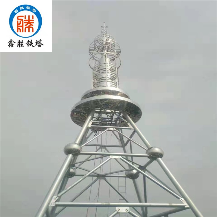 【鑫胜铁塔】不锈钢工艺塔 刚架构工艺塔 工艺塔 装饰塔