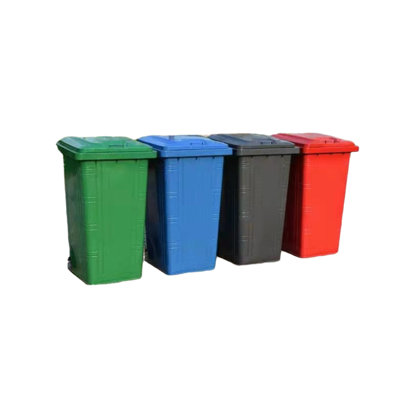 晋中240升镀锌垃圾桶 大容量四色分类垃圾桶