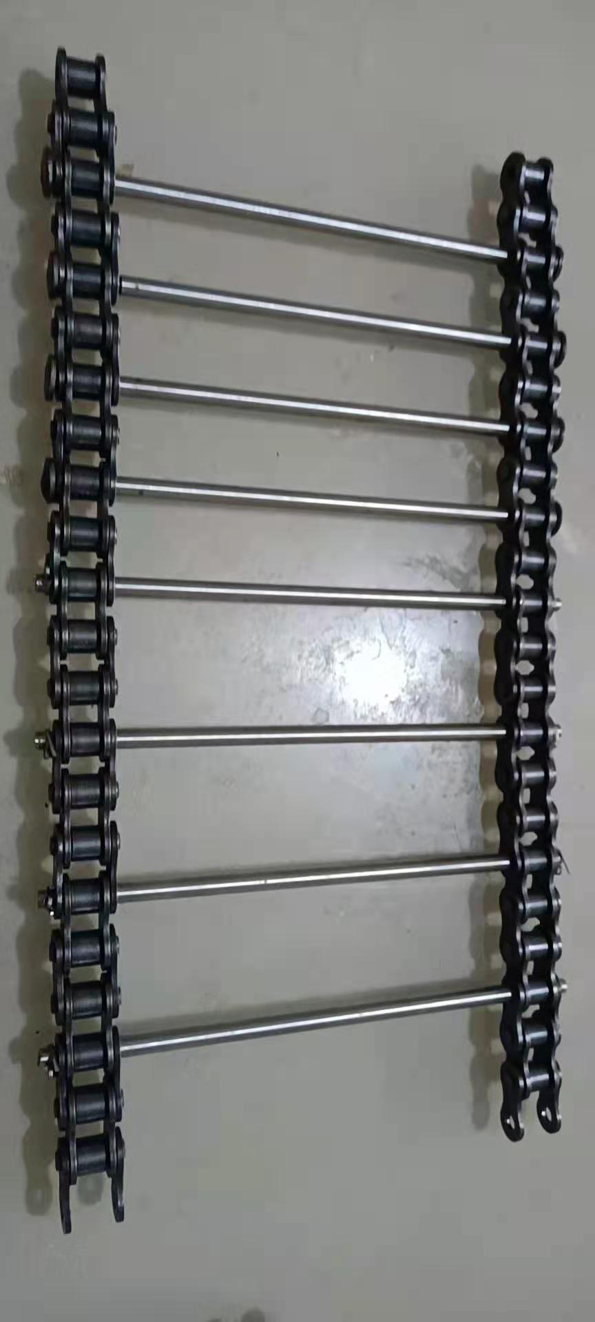 不锈钢链杆式网带萝卜清洗箱包输送串杆式网链盐水注水机串杆链