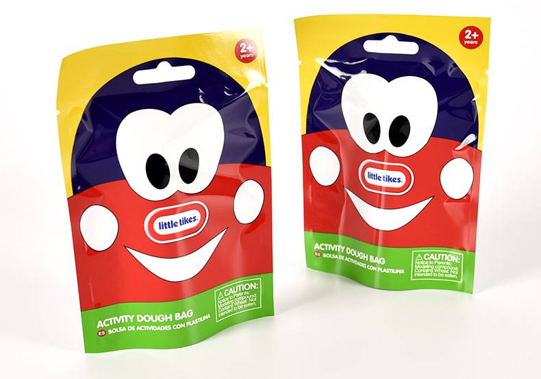 卡通儿童玩具袋 彩印服装包装袋定制 喜糖异型铝箔袋