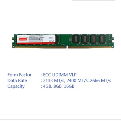 innodisk内存条 DDR4 ECC VLP内存条M4C0-8GSSTCIK