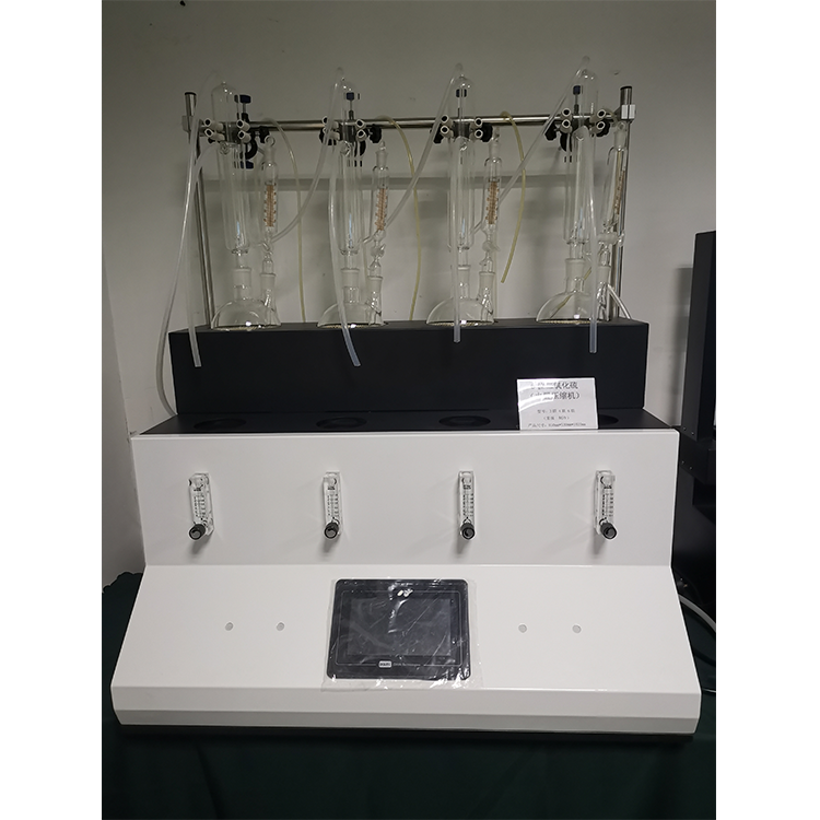 食品检测蒸馏冷凝回收装置 4位全自动蒸馏仪 CYSO2-4 通蒸馏仪