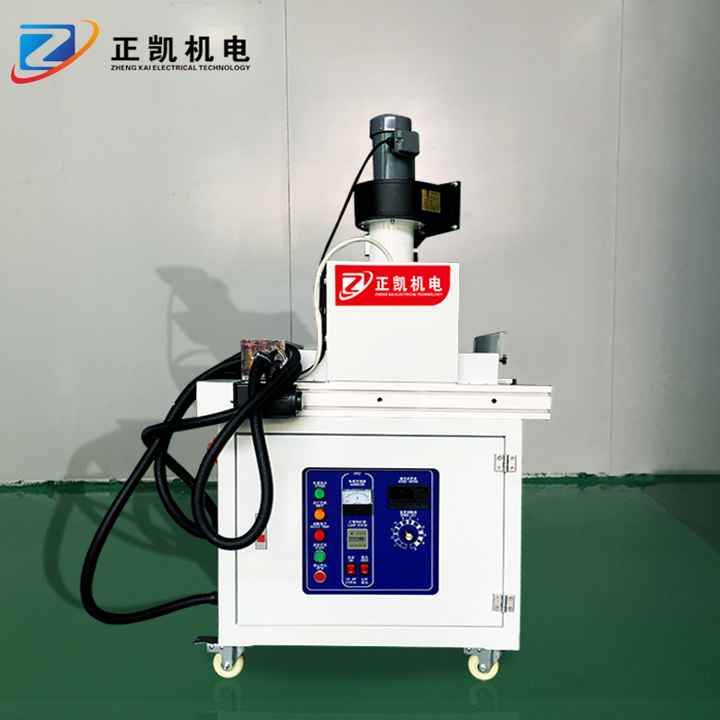东莞双面UV固化机电子产品行业ZKUV-201桌上UV机