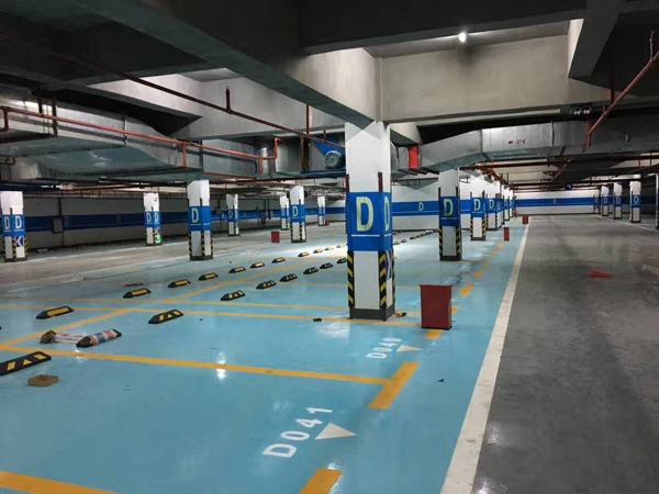 来安厂区停车位划线设计 滁州皖通交通公司