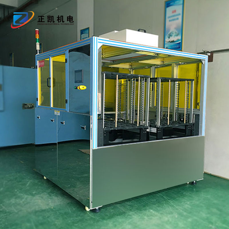 ITO膜收發料機ZKUV-30-254NM藍架升降機玻璃收料機價格