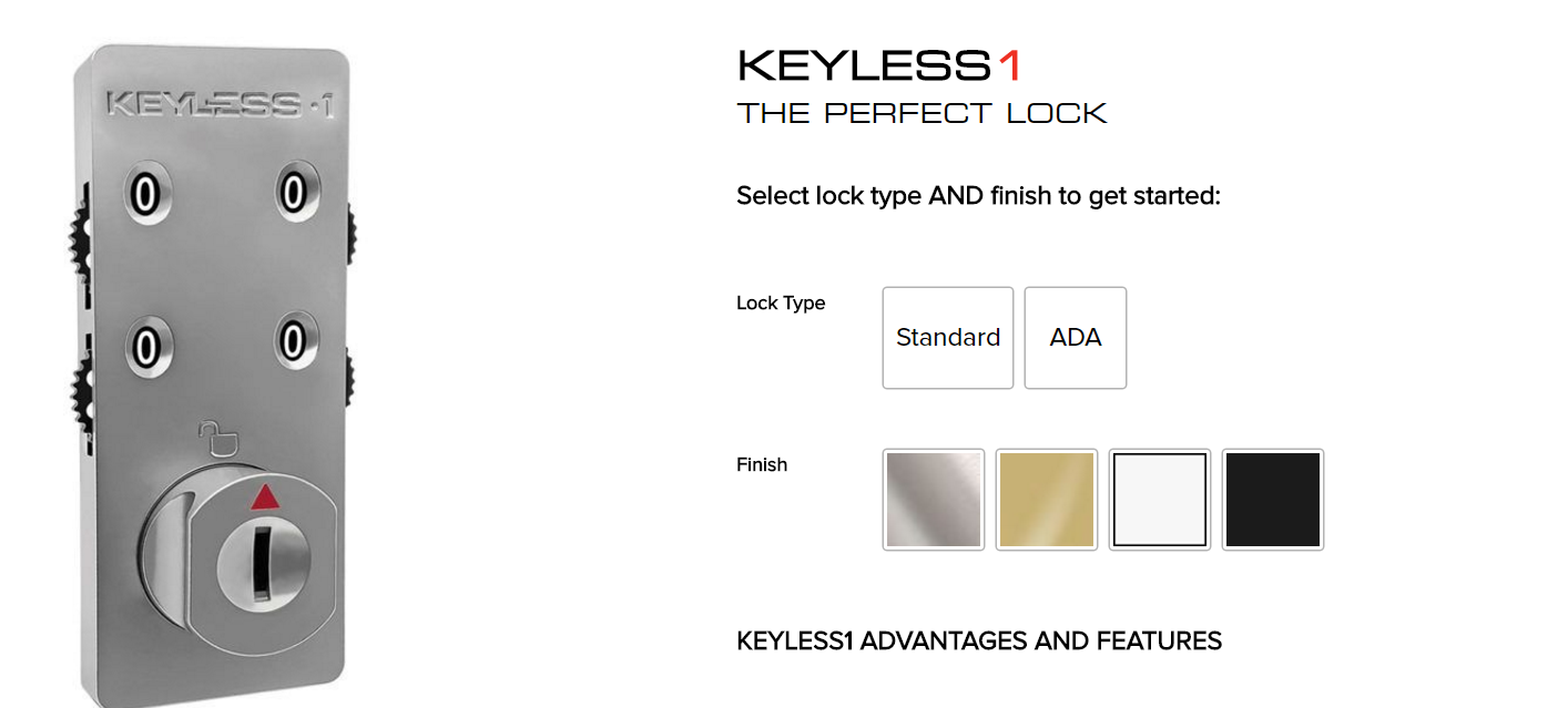 keyless密码锁