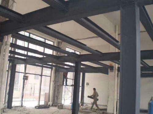 淄博钢结构二层制作价格 楼梯设计 立德建业工程
