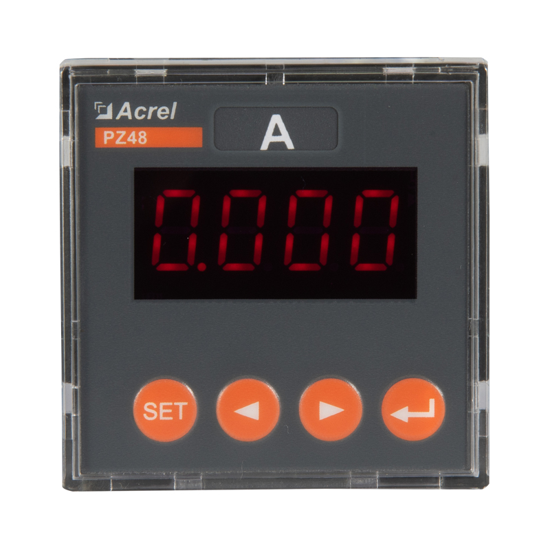 安科瑞PZ48-AI交流監測儀表 單相電流 帶RS-485通訊接口
