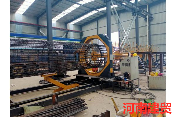 徐州2.5米钢筋笼滚焊机操作方法